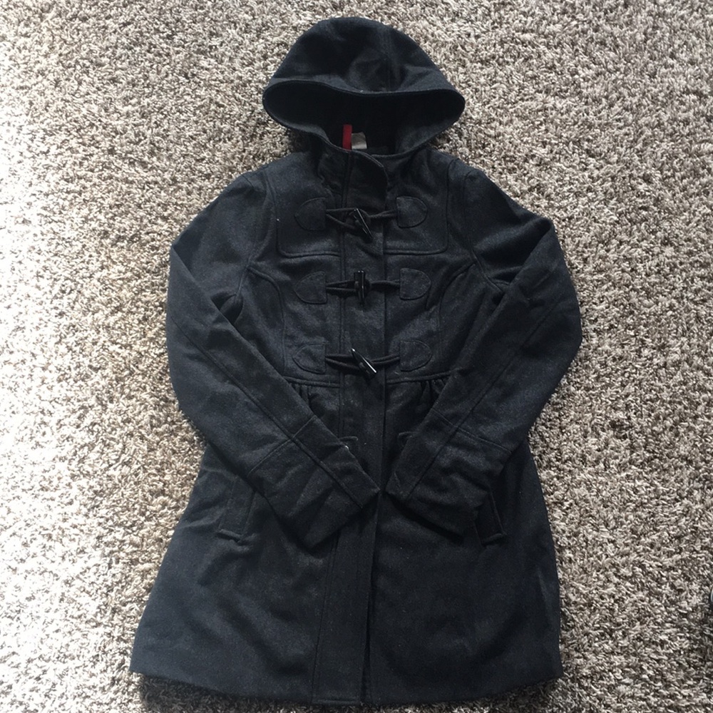 Wool blend pea coat